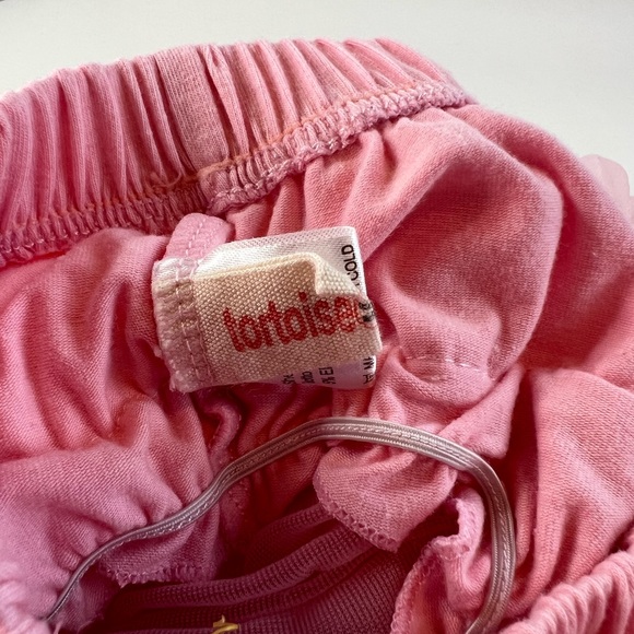 Tortoise and Rabbit Pink Baby Girls Tutu w/Bow Size M - Picture 7 of 10